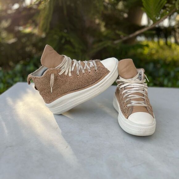 Converse All Stars Move Platform Shoes Womens Size: 7 - Picture 1 of 9